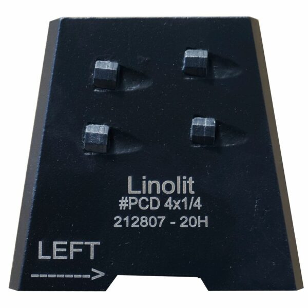 Франкфурт алмазный «КОГОТЬ» Linolit® #PCD4*1/4 MB_LN LEFT (левый)